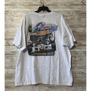 Indy Car Racing Kansas Speedway 2008 Road Runner Turbo Indy 300 Shirt XXL